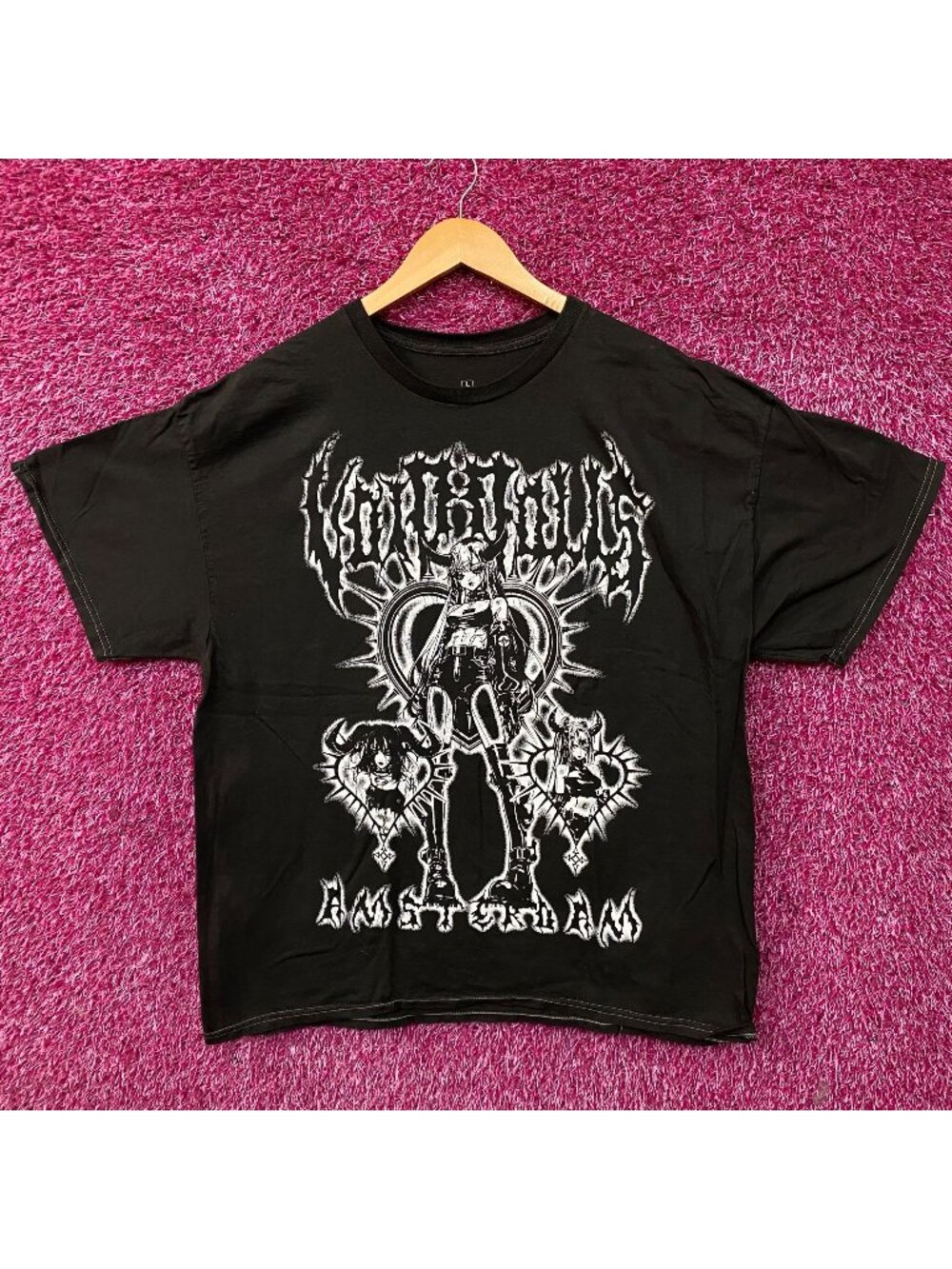 Void Dolls Metal Anime Girl Amsterdam Graphic T-Shirt Large